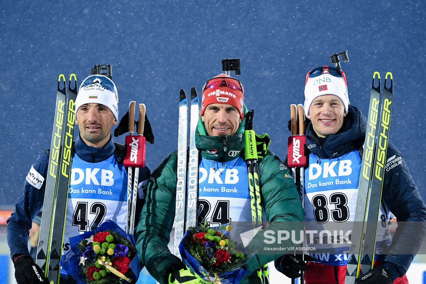 Sweden Biathlon Worlds Individual Competition Men