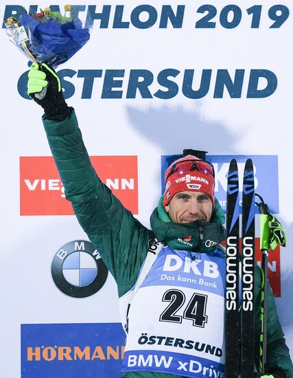 Sweden Biathlon Worlds Individual Competition Men