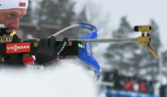 Sweden Biathlon Worlds Individual Competition Men