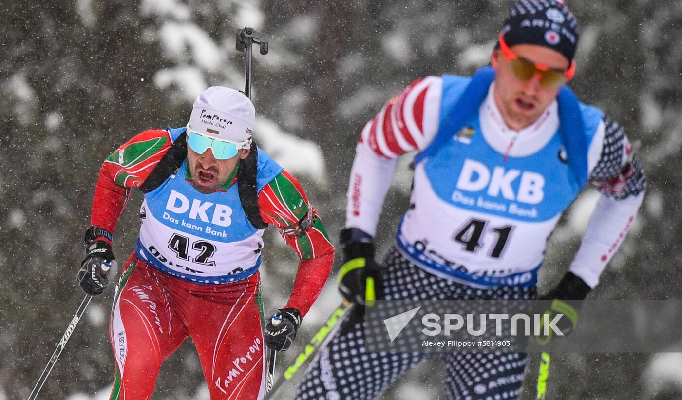 Sweden Biathlon Worlds Individual Competition Men