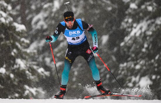 Sweden Biathlon Worlds Individual Competition Men