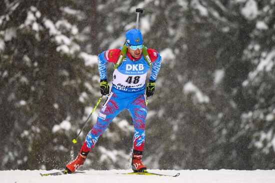 Sweden Biathlon Worlds Individual Competition Men