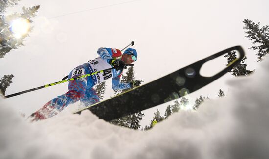Sweden Biathlon Worlds Individual Competition Men