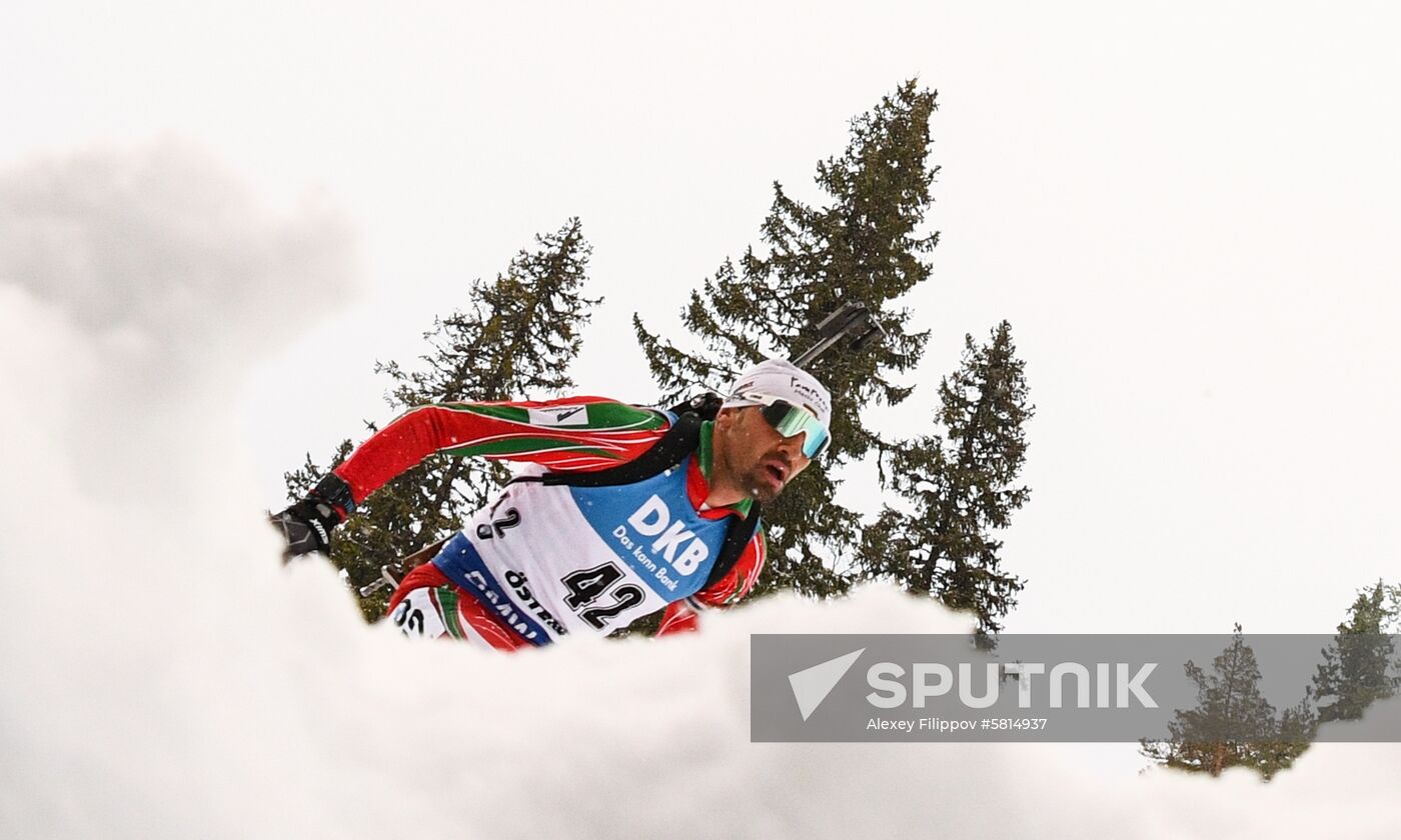 Sweden Biathlon Worlds Individual Competition Men