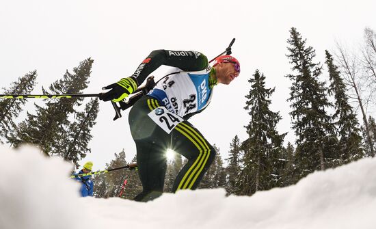 Sweden Biathlon Worlds Individual Competition Men