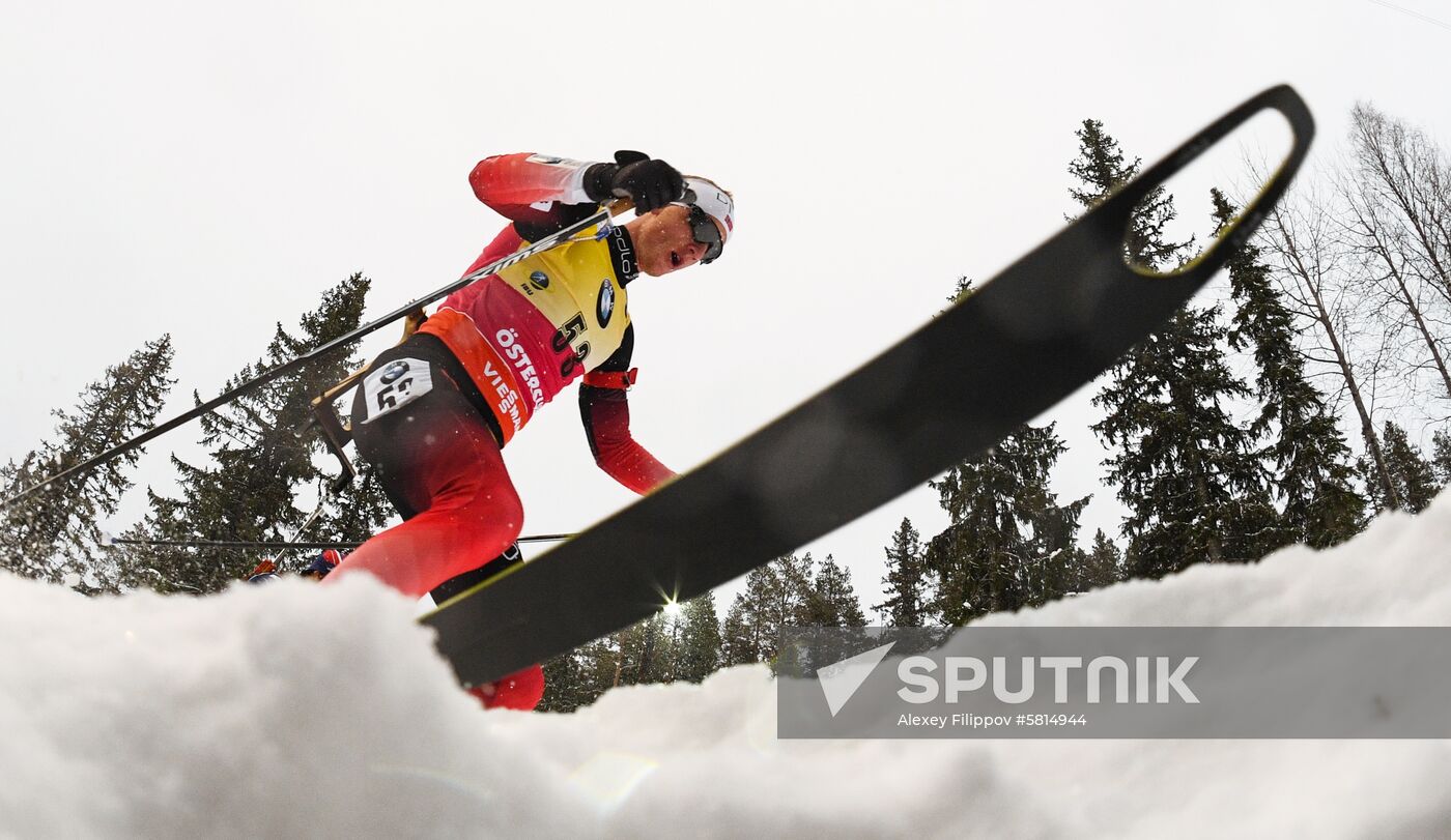 Sweden Biathlon Worlds Individual Competition Men