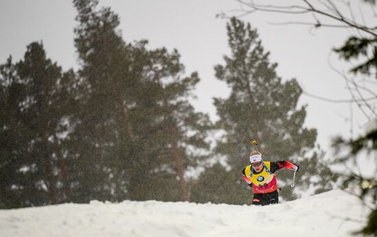 Sweden Biathlon Worlds Individual Competition Men