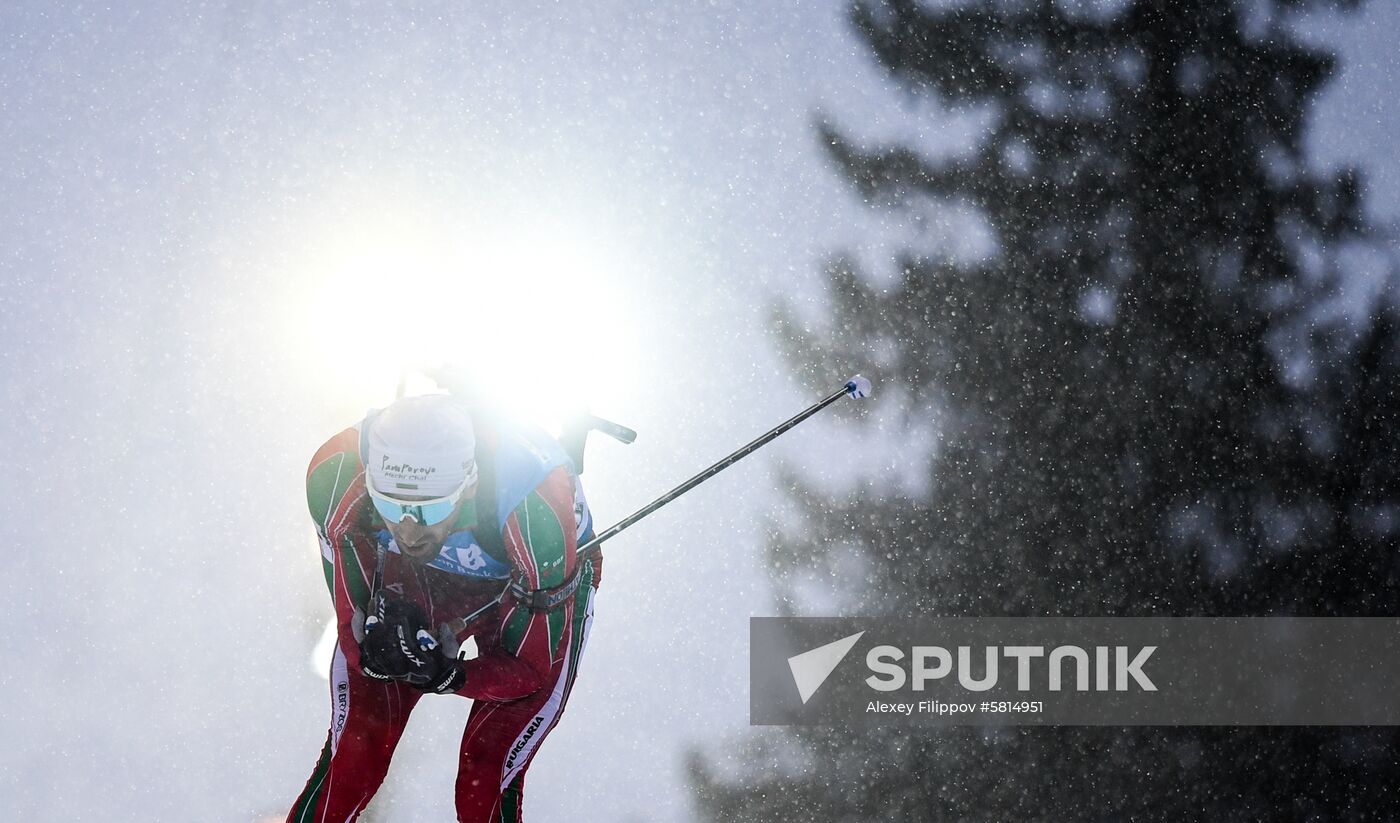 Sweden Biathlon Worlds Individual Competition Men