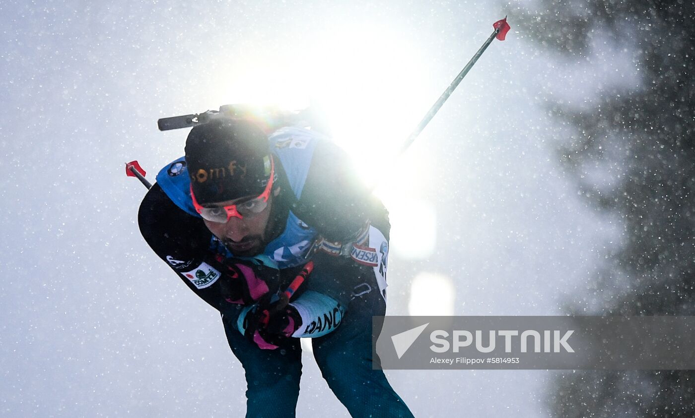 Sweden Biathlon Worlds Individual Competition Men