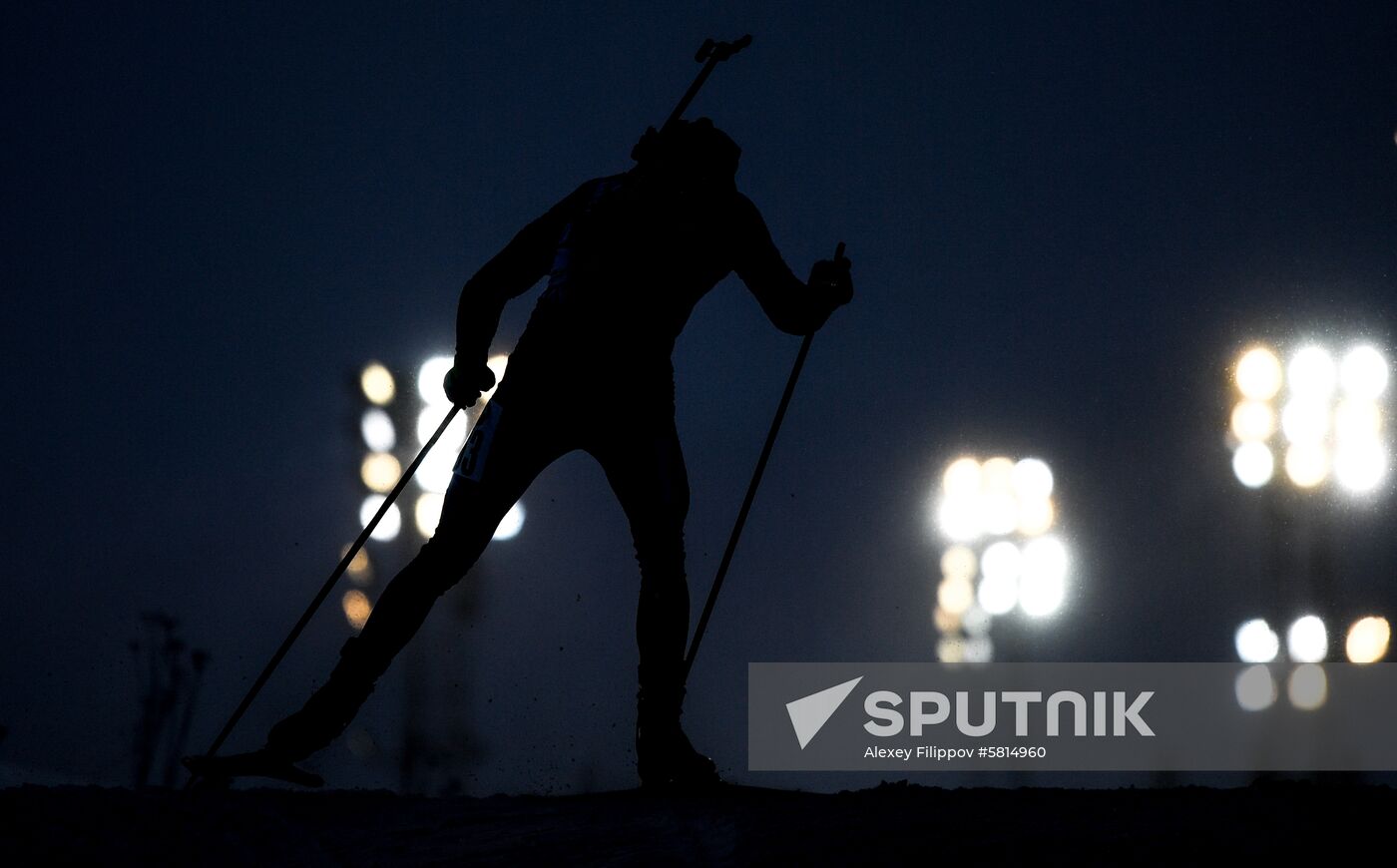 Sweden Biathlon Worlds Individual Competition Men