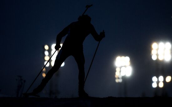 Sweden Biathlon Worlds Individual Competition Men