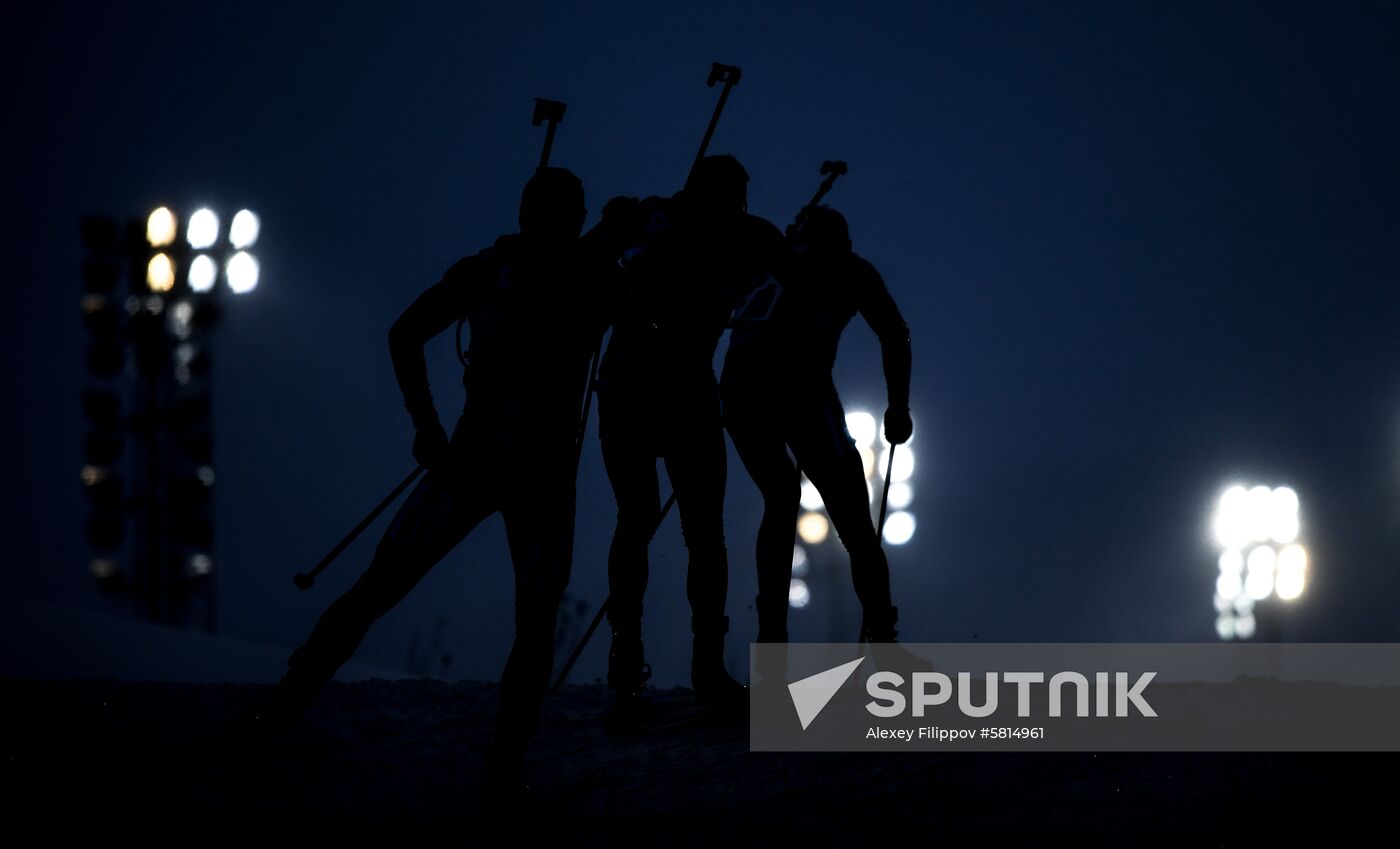 Sweden Biathlon Worlds Individual Competition Men