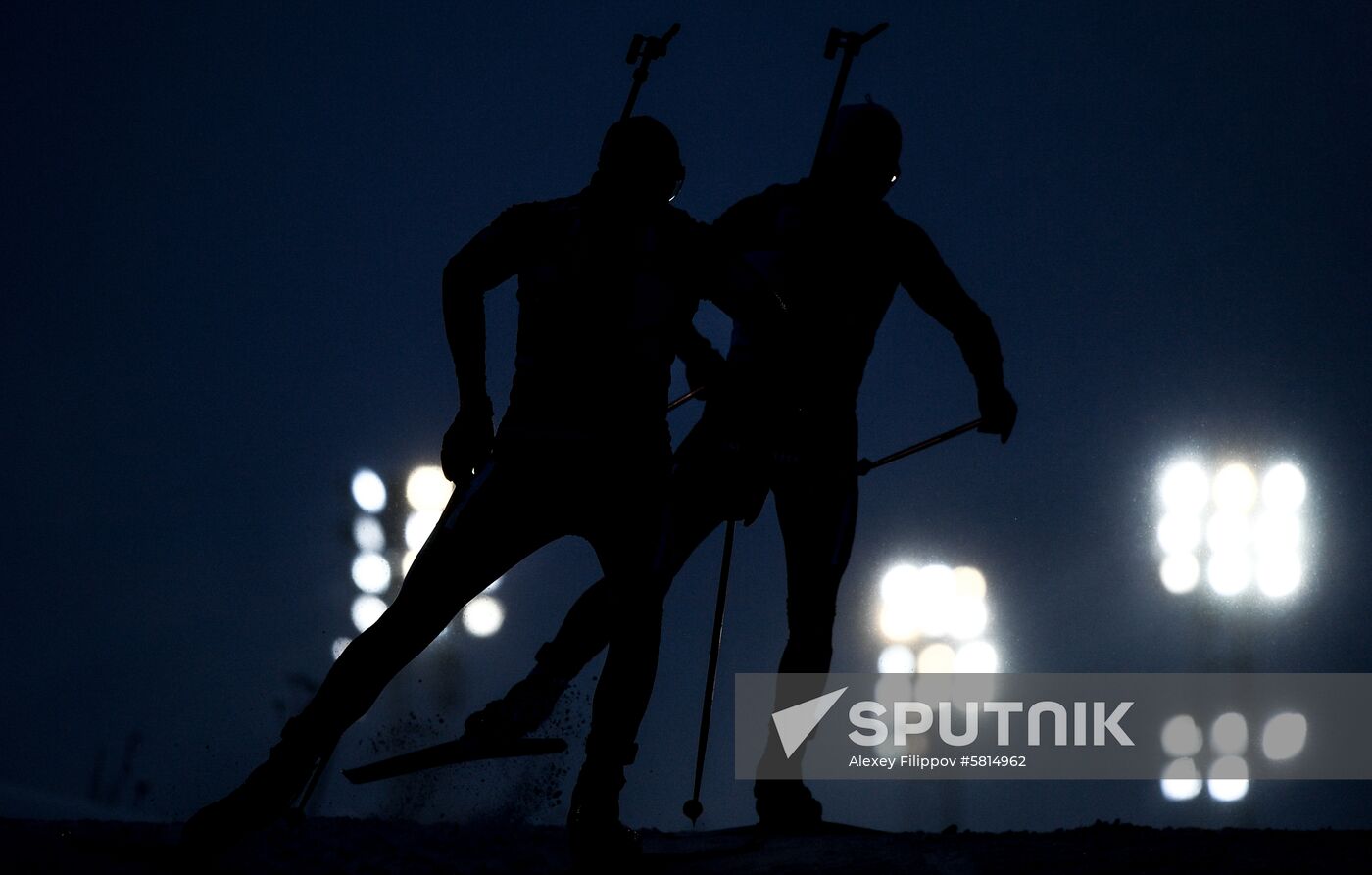 Sweden Biathlon Worlds Individual Competition Men