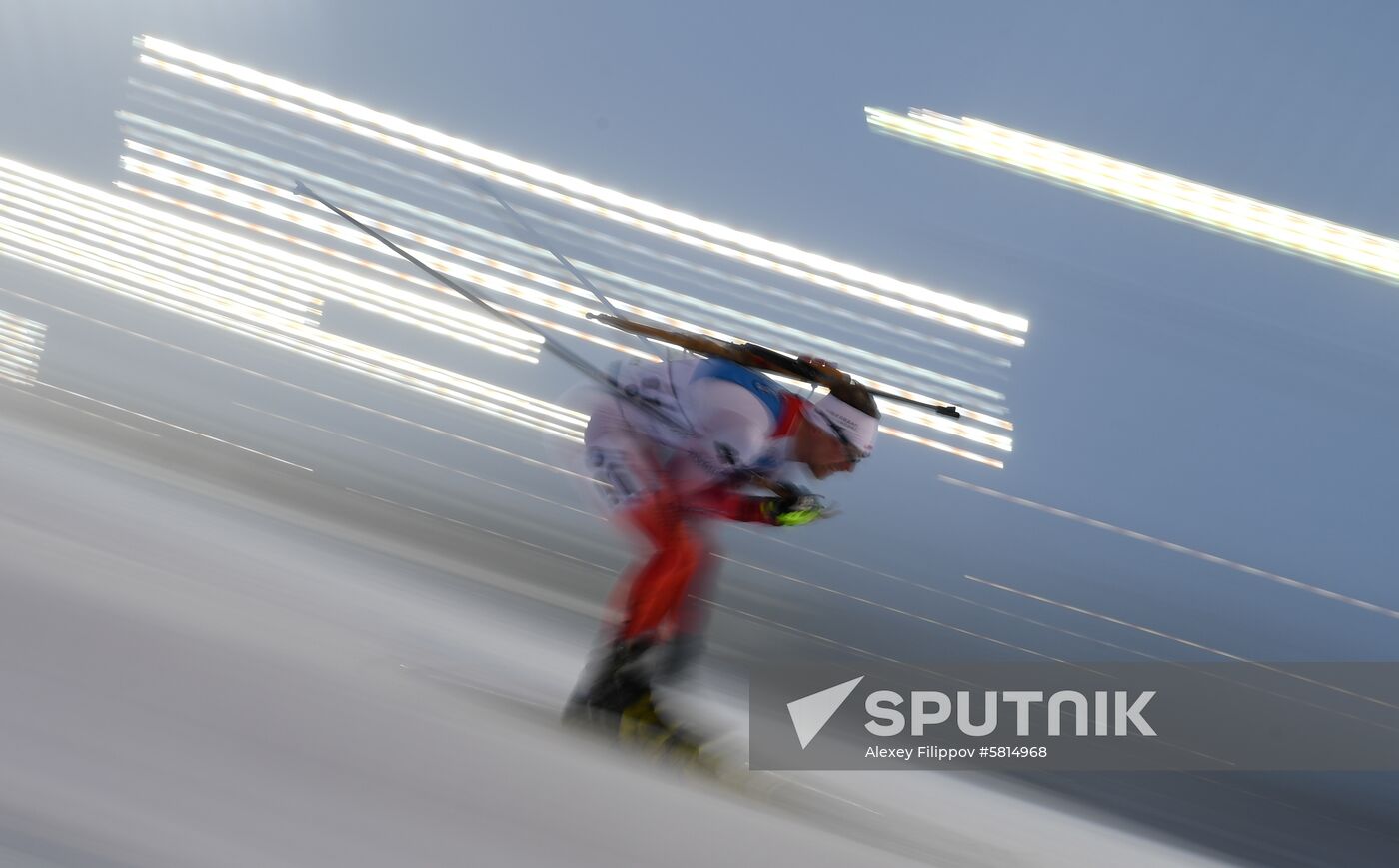 Sweden Biathlon Worlds Individual Competition Men