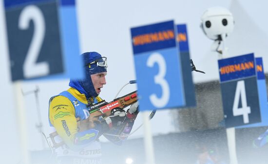 Sweden Biathlon Worlds Individual Competition Men