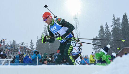 Sweden Biathlon Worlds Individual Competition Men