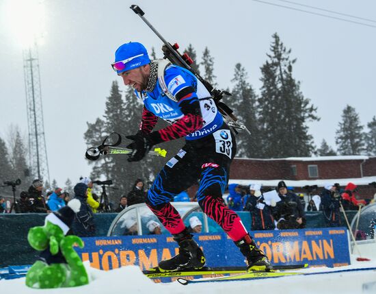 Sweden Biathlon Worlds Individual Competition Men