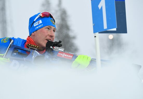 Sweden Biathlon Worlds Individual Competition Men