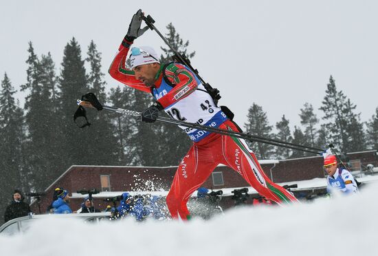 Sweden Biathlon Worlds Individual Competition Men