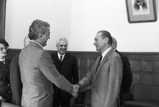 Delegation of Montenegrin Parliament's Executive Council visits USSR