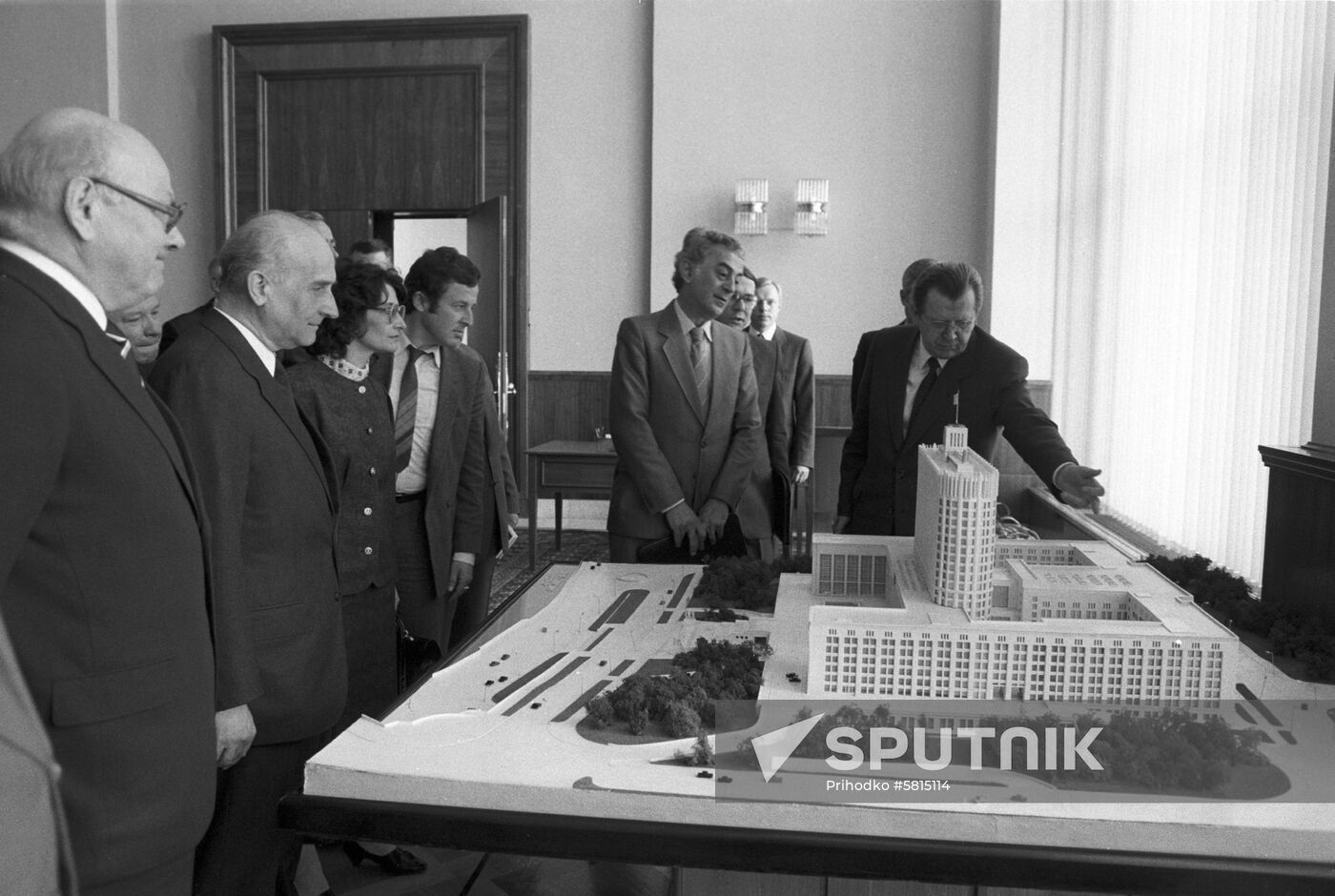 Delegation of Executive Council of Montenegran Parliament visits USSR