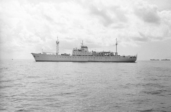 The Polyus oceanography research vessel