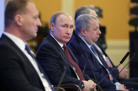 Russia Putin Business Leaders