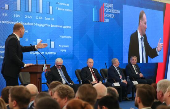 Russia Putin Business Leaders
