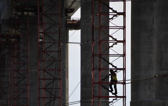 Russia Crimea Bridge Railway