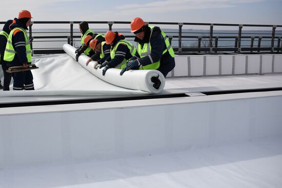 Russia Crimea Bridge Railway
