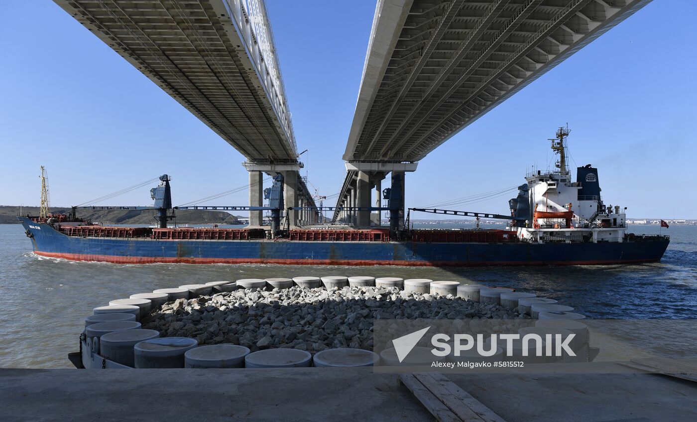 Russia Crimea Bridge Railway