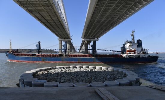 Russia Crimea Bridge Railway