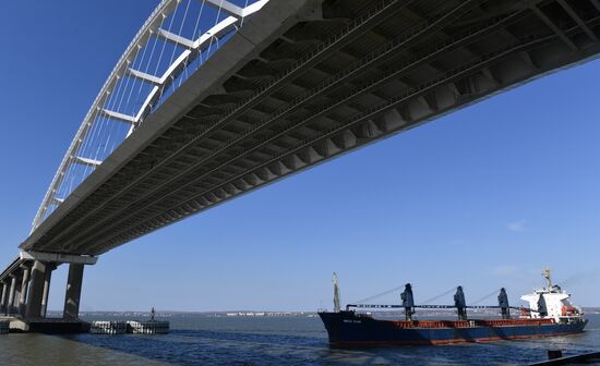 Russia Crimea Bridge Railway