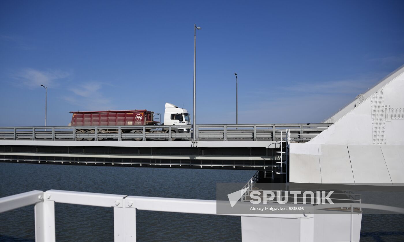 Russia Crimea Bridge Railway