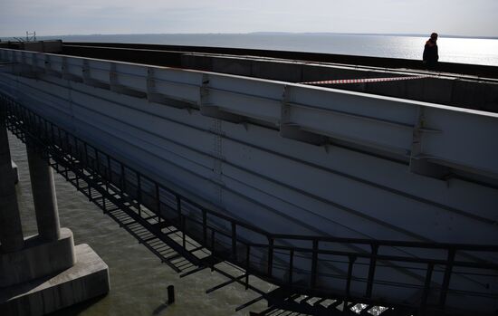 Russia Crimea Bridge Railway