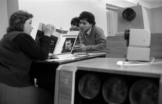 Foreign students in USSR