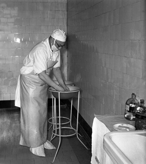 Soviet surgeon Alexander Vishnevsky