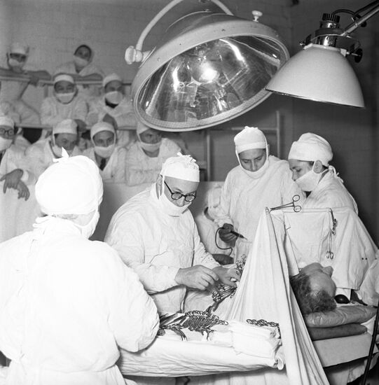 Soviet surgeon Alexander Vishnevsky