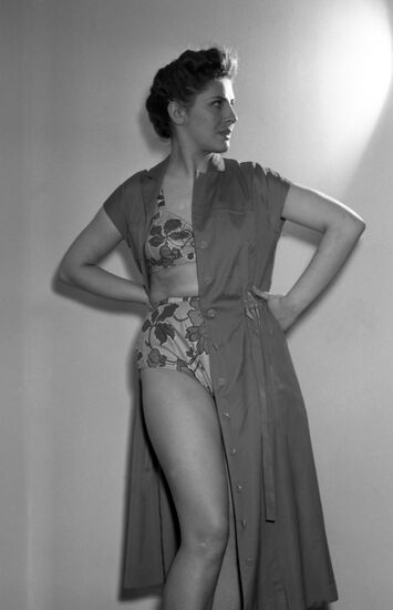 Soviet fashion in spring/summer of 1956