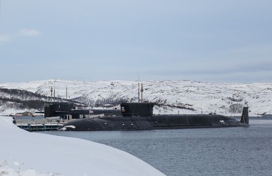 Russia Yuriy Dolgorukiy Submarine
