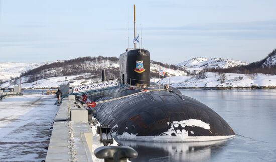 Russia Yuriy Dolgorukiy Submarine
