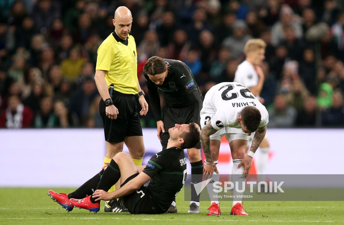 Russia Soccer Europa League Krasnodar - Valencia