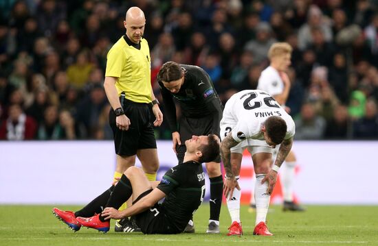 Russia Soccer Europa League Krasnodar - Valencia