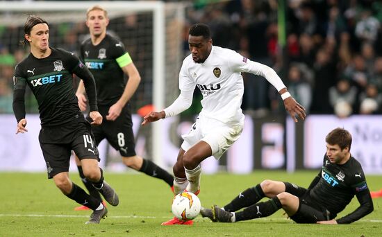 Russia Soccer Europa League Krasnodar - Valencia