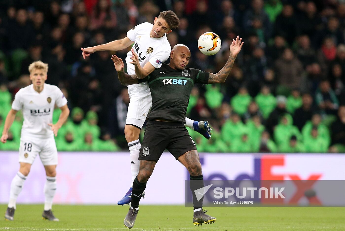 Russia Soccer Europa League Krasnodar - Valencia