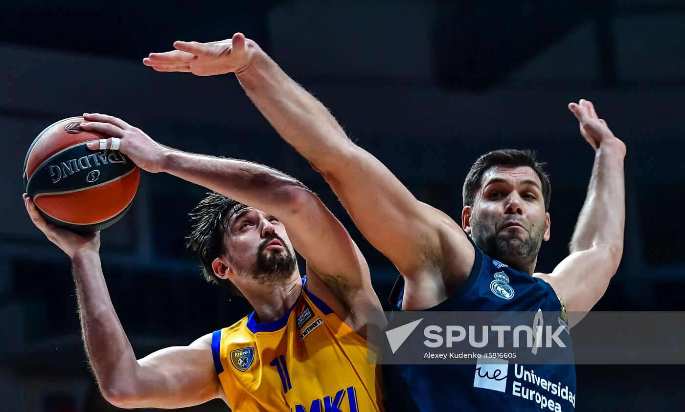 Russia Basketball Euroleague Khimki - Real Madrid