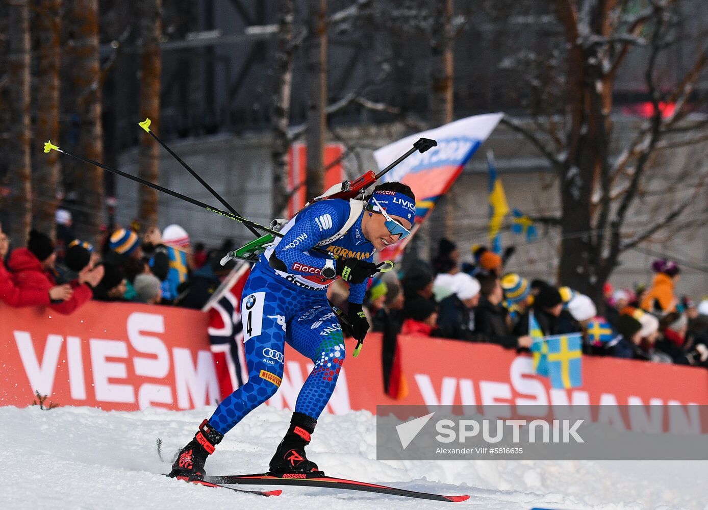 Sweden Biathlon Worlds Single Mixed Relay