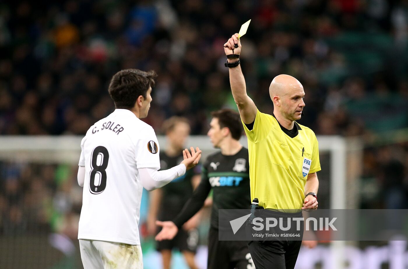 Russia Soccer Europa League Krasnodar - Valencia