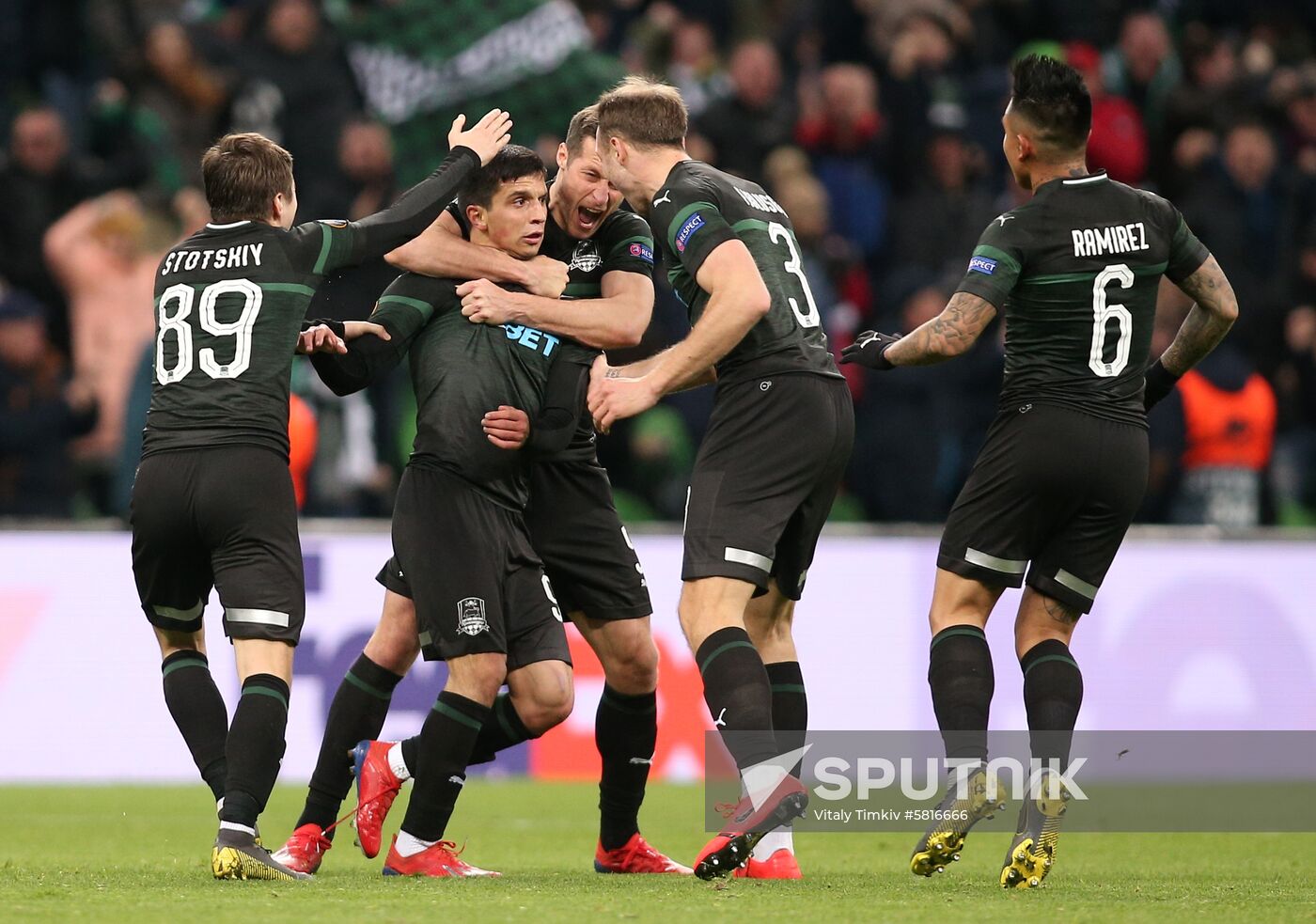 Russia Soccer Europa League Krasnodar - Valencia