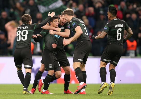 Russia Soccer Europa League Krasnodar - Valencia